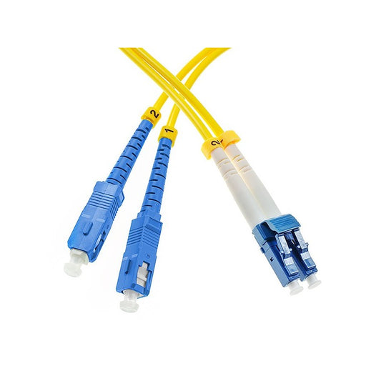 Patchcord LC/UPC a SC/UPC Duplex 10 Pies